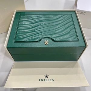 Watch Box (no watch), carton cover,  carry bag